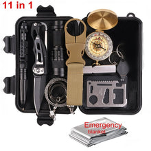 Load image into Gallery viewer, Outdoor Tactical survival kit Set Camping, hiking, climbing,