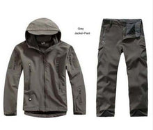 Load image into Gallery viewer, Men Outdoor Waterproof Zippers, Pants, Pyzamas, Hunting Military shade Outfit Thermal Clothes