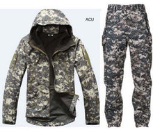 Load image into Gallery viewer, Men Outdoor Waterproof Zippers, Pants, Pyzamas, Hunting Military shade Outfit Thermal Clothes