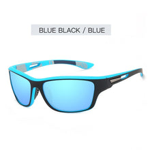 Load image into Gallery viewer, New Men Polarized Sunglasses Outdoor Sports Windproof Sand Goggle Sun Glasses UV Protection MEN's Goggle for an adult with plastic titanium. Polarized Mirror with lenses optical attribute of UV400 with lens height 44mm. Lenses Material of Polycarbonate with lens width: 63mm. Ultimate from UV protection with UV protection grade of UV400 100% UV protection along with polarized sunglasses function for anti-glare, anti-vertigo Sport,Driving,Fishing,Vacation,Business,Party