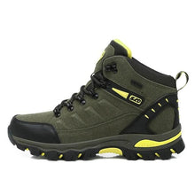 Load image into Gallery viewer, Men Women Hiking Shoes, Climbing Boots, Genuine Leather Waterproof Ankle Boots