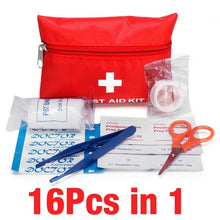 Load image into Gallery viewer, Portable Medium Empty Household Multi-Layer First Aid Kit Pouch Outdoor Car Bag First Aid Bag 16/39/46/51/79/121/180/300PCS
