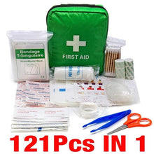 Load image into Gallery viewer, Portable Medium Empty Household Multi-Layer First Aid Kit Pouch Outdoor Car Bag First Aid Bag 16/39/46/51/79/121/180/300PCS
