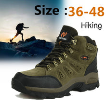 Load image into Gallery viewer, Warm Hiking Boots Men Trekking Shoe Fur Winter Boots
